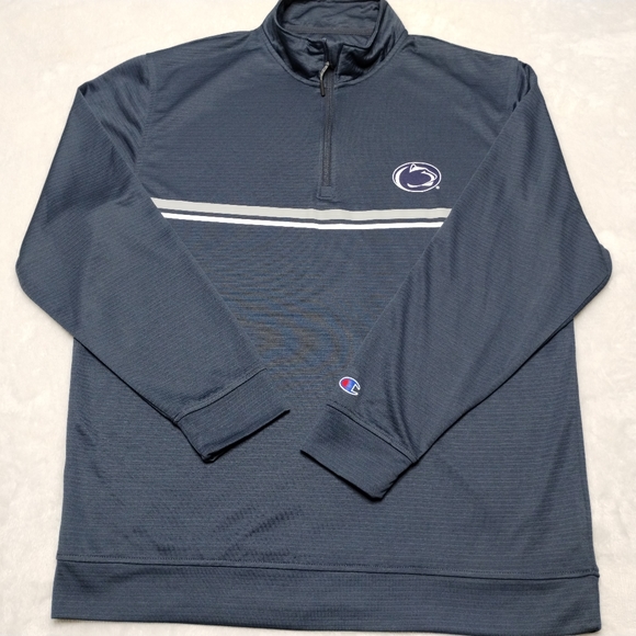 Champion 1/4 Penn State pullover shirt size L - Picture 2 of 9